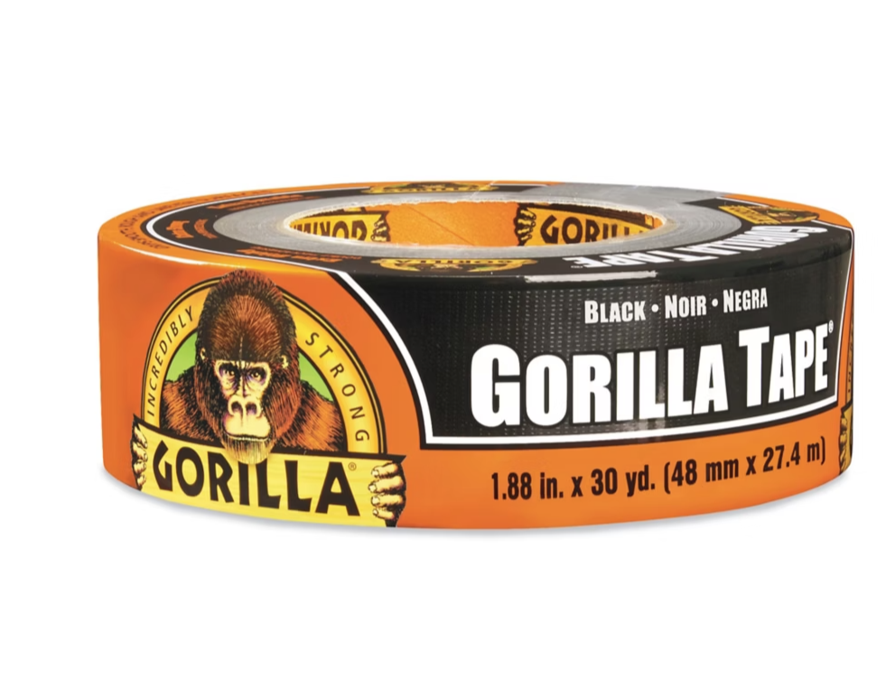 Gorilla Black Tape - 2"x30yd (6035240)