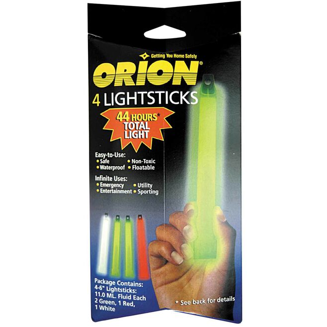 Orion Assorted Light Sticks - 4 pack (924)