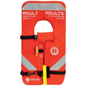 Mustang Survival Type I 4-One SOLAS Life Jacket, Adult (MV8040)