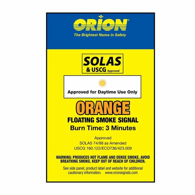 Orion SOLAS Orange Smoke Signal (801) - Image 2