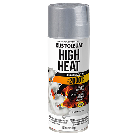 Rust-Oleum High Heat Paint, Flat Aluminum 248904 Boat Owners