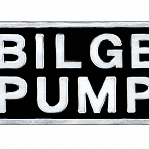 Bernard Engraving ID Plate - Bilge Pump (IP2)