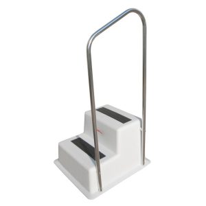 SafeStep 2-Step Dock Step Aluminum Handrail (47201)