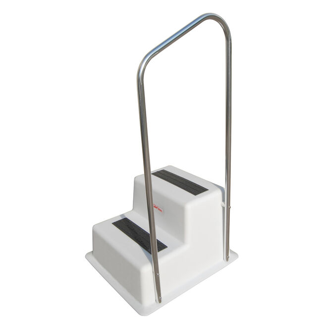 SafeStep 2-Step Dock Step Aluminum Handrail (47201)