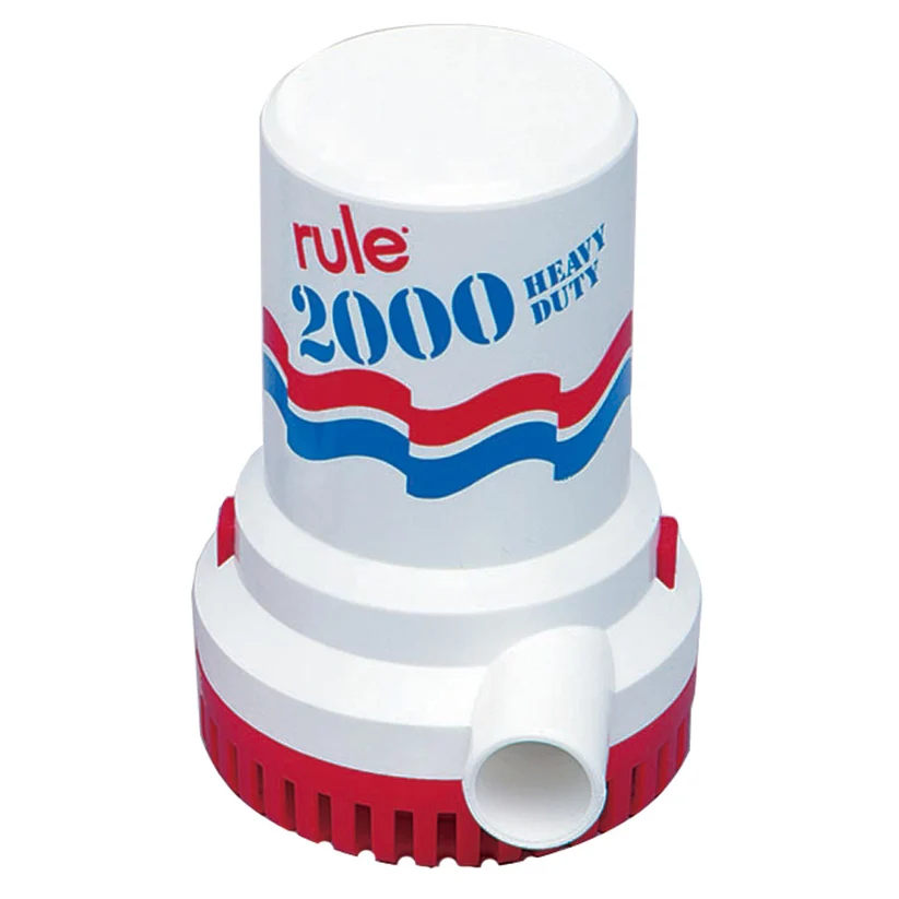 Rule 2000GPH Bilge Pump - 12V (10)