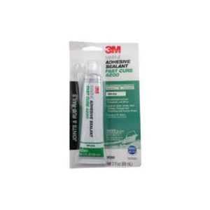 3M 4200 Fast Cure 3oz Adhesive Sealant, White ? 05260