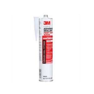 3M Adhesive Sealant 5200FC, Fast Cure, White, 10oz Cartridge- 06520