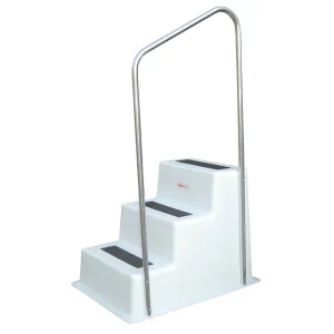 SafeStep 3-Step Dock Step Aluminum Handrail (47301)