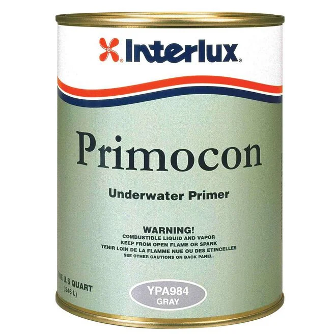 Interlux Primocon Underwater Primer - Gray Quart (YPA984/QT)