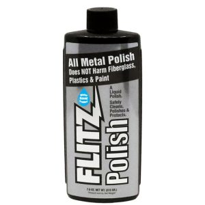 Flitz Liquid Polish for Metal, Fiberglass, Plastic and Paint - 7.6oz (LQ04587)