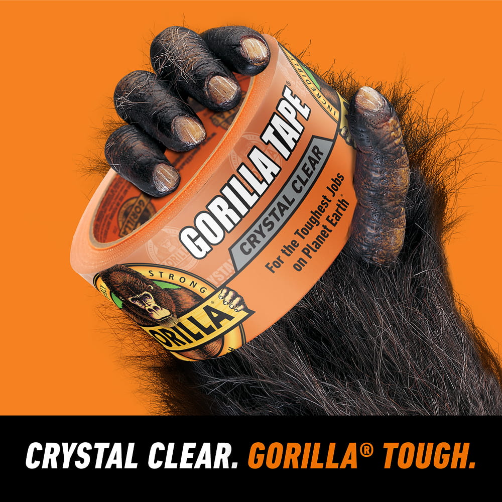 Gorilla Clear Tape - 1.88"x9yd (6027002) - Image 3