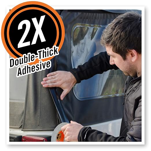 Gorilla Glue Black Tape - 1.88"x12yd (60124) - Image 2