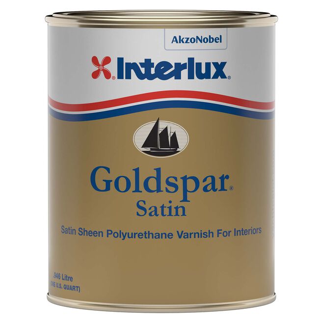 Interlux Goldspar Satin Varnish - Pint (Y60/QT)