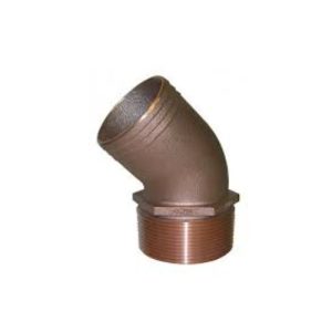 Groco  2-1/2 45Deg Pipe To Hose Fttng PTHD-2500