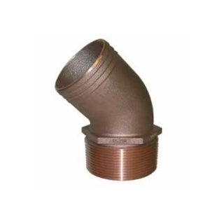 Groco  2in 45Deg Pipe To Hose Fitting PTHD-2000