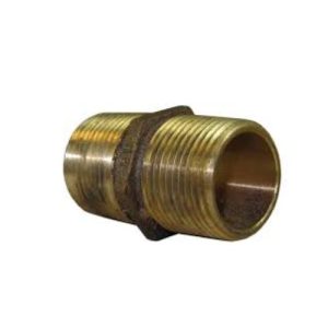 Groco  2in Bronze Hex Pipe Nipple PN-2000 A: 2.3 7in B: 2.5in C: 2in