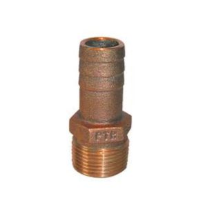 Groco  4in Brz Pipe To Hose Adaptor PTH-4000