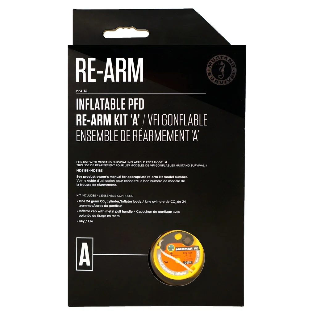 Mustang Survival Re-Arm Kit A - 24g Auto-Hydrostatic (MA5183)