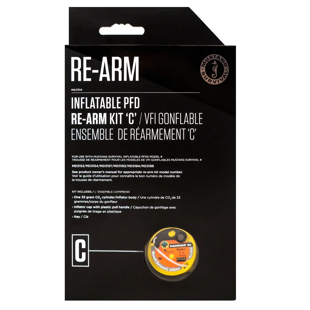 Mustang Survival Re-Arm Kit C - 33g Hammar Auto-Hydrostatic (MA7214)