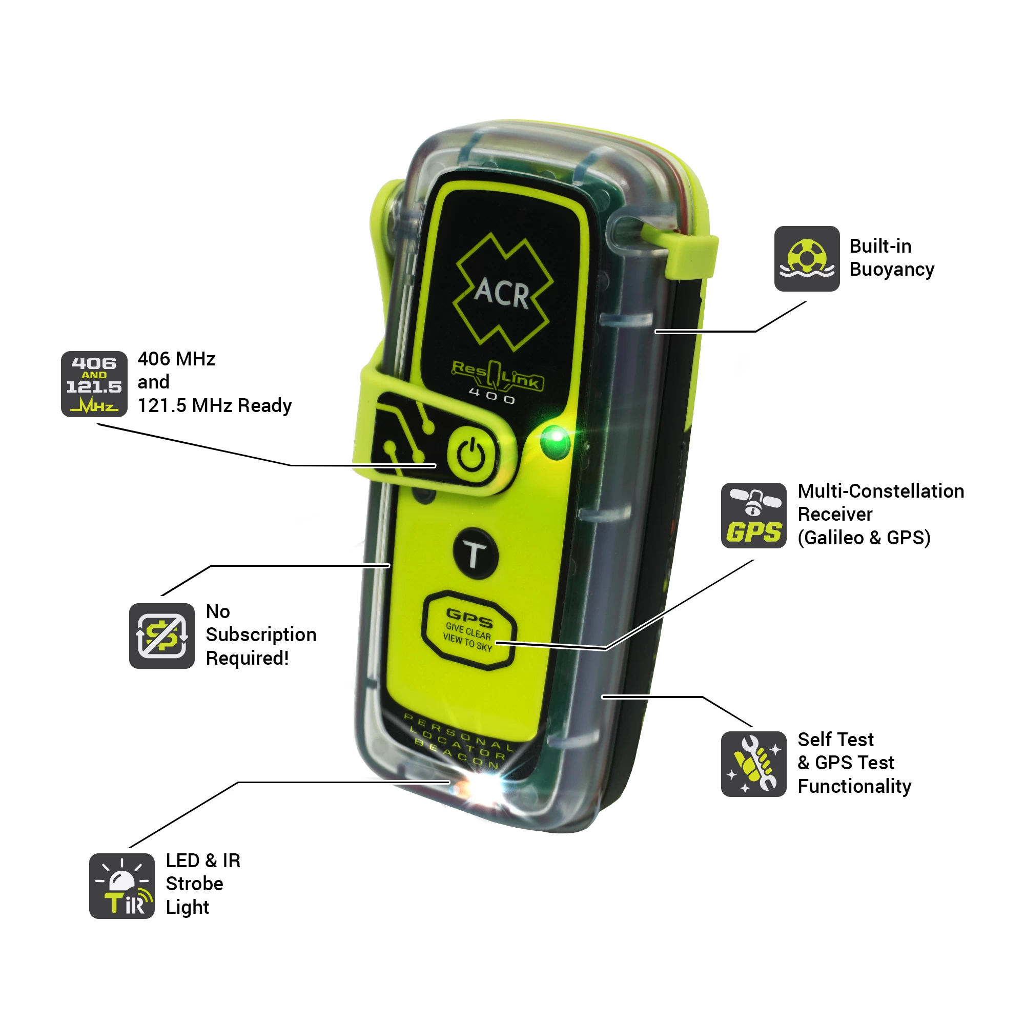 ACR ResQLink 400 PLB (2921) - Image 2