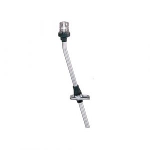 Perko 24in White All-Round Pole Light & Base Combination, Adj - 1311DP2CHR