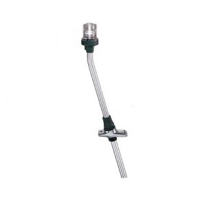 Perko 30in White All-Round Pole Light & Base Combination, Adj - 1311DP3CHR