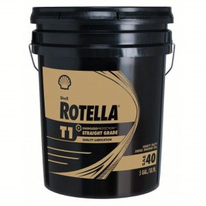 ROTELLA Diesel Engine Oil: Conventional, 5 gal Size, Pail, 40, T1