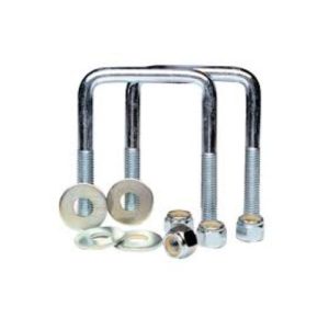 Tie Down 3/8 in.-16 3-1/8 in. 3 in. Zinc Plated Square U-Bolt Kit - 86209