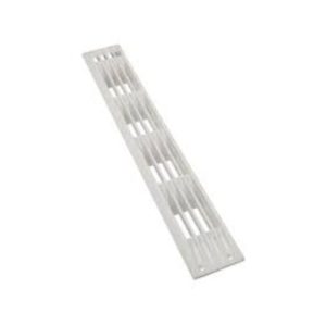 Whitecap Zebra Style Louvered Vent, White - 3458WP