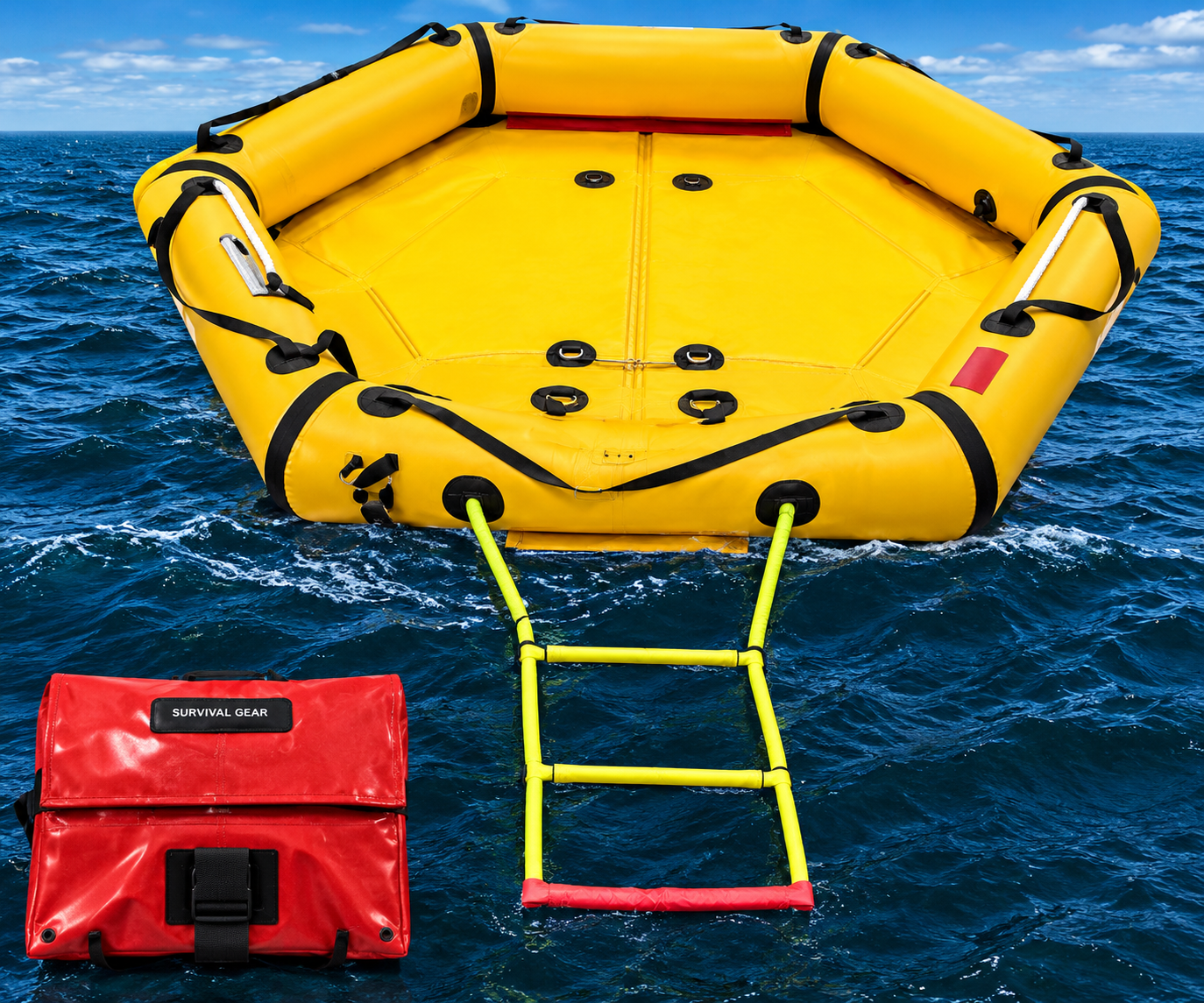 Survitec Survival 6 Person Life Raft with Valise (905441)