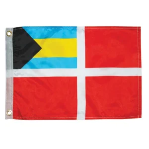 Taylor Made Bahamas Courtesy Flag - 12"x18" (2018)