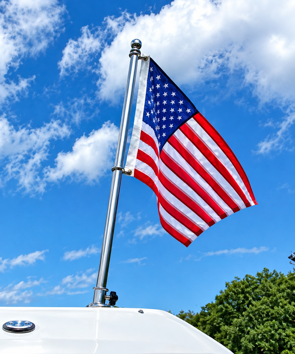 Taylor Made Stainless Steel Flag Pole - 18" (902)