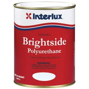 Interlux Brightside Polyurethane Paint - Black Quart (Y4258/QT)