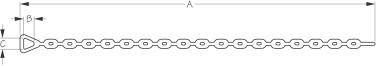 Sea-Dog Coated Anchor Chain - 4'x1/4" (312944) - Image 2