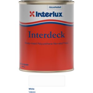 Interlux Interdeck Nonskid Paint - White Quart (YJB000/QT)