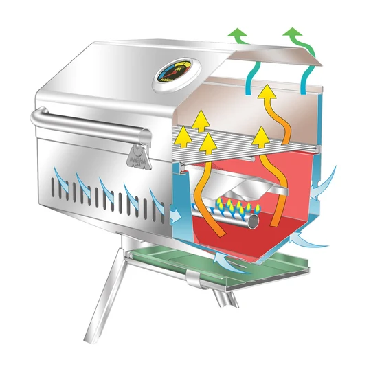 Magma Stainless Steel Newport Gas Grill - A10-918-2 - Image 3