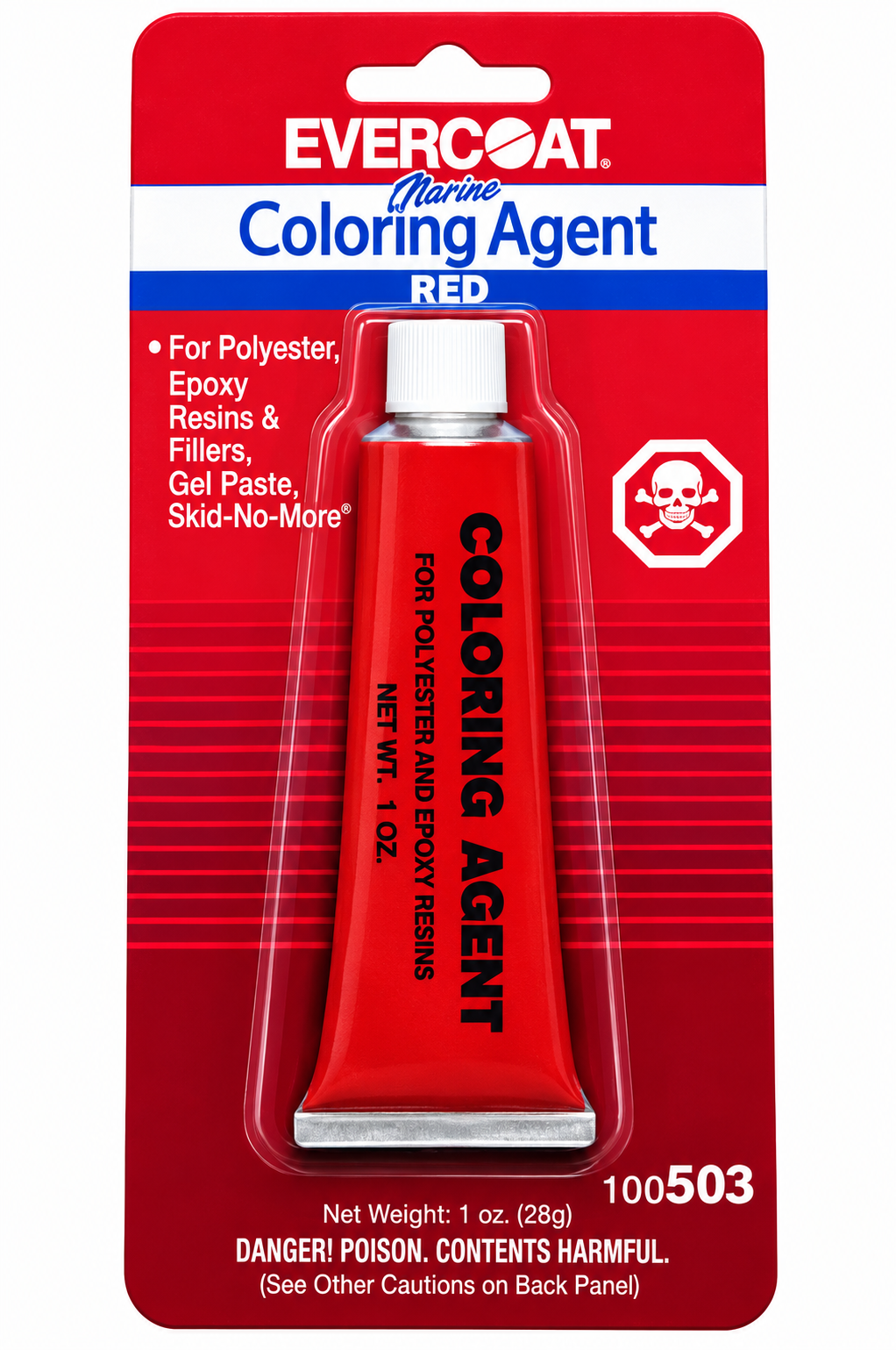 Evercoat Red Resin Coloring Agent - 1oz (100503) - Image 2