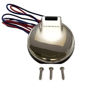 Lewmar Stainless Steel Windlass Deck Foot Switch - Up (68000889)