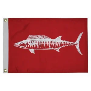 Taylor Made Wahoo Flag - 12"x18" (4118)