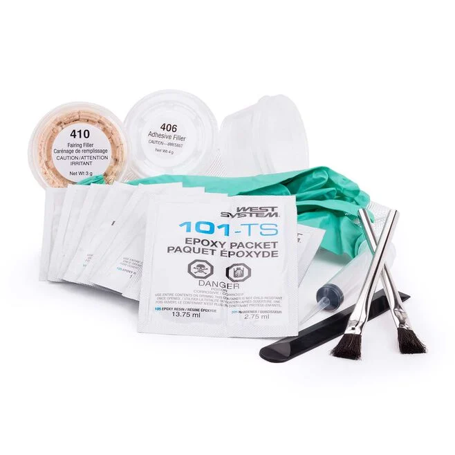 West System Fiberglass Boat Repair Kit (105-K) - Image 3
