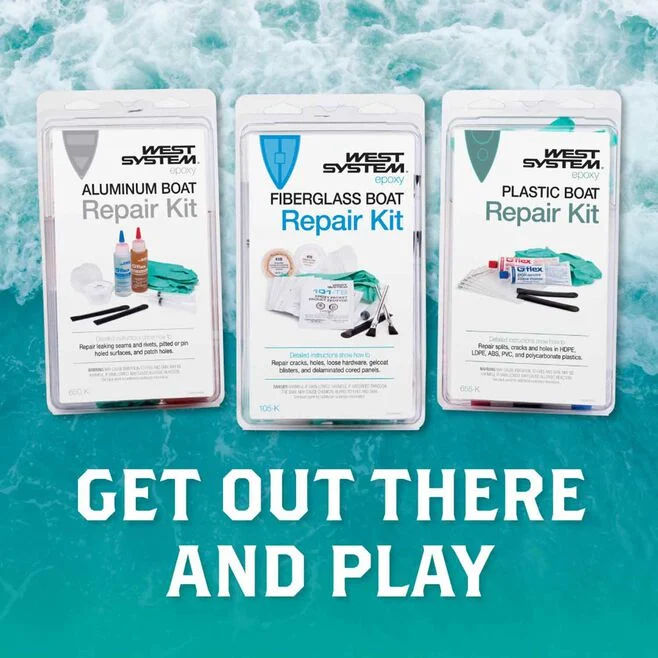 West System Fiberglass Boat Repair Kit (105-K) - Image 4