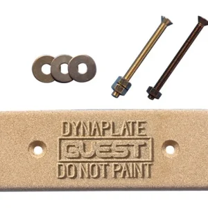 Marinco D-8 Dynaplate - 8" x 2.5" x 0.5" (4008)
