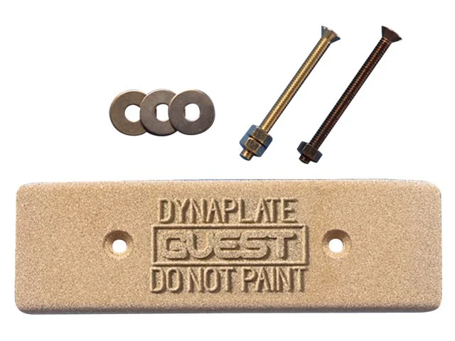 Marinco D-8 Dynaplate - 8" x 2.5" x 0.5" (4008)