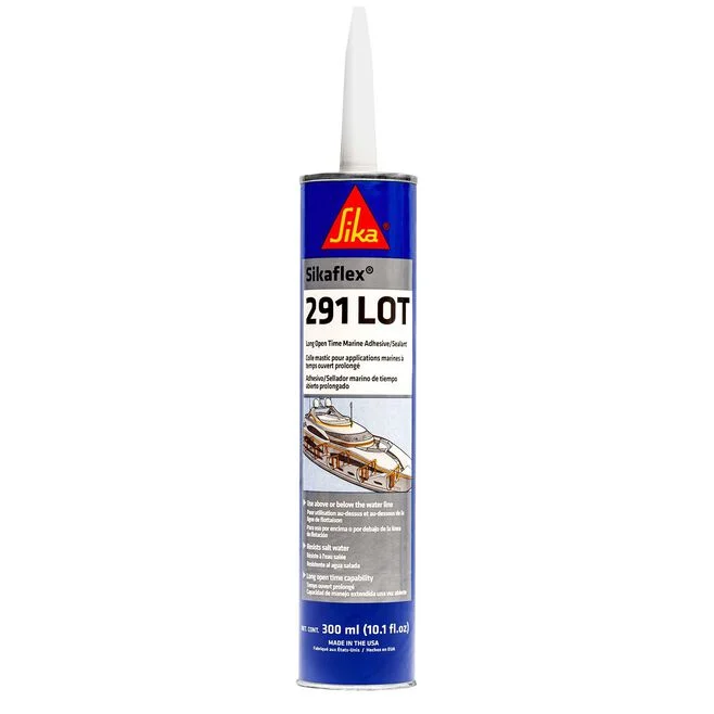 Sikaflex 291 LOT Marine Adhesive/Sealant, Black, Cartridge #90927