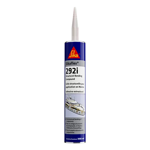 Sika Sikaflex 292i Marine Adhesive, White, 10oz Tube #577359