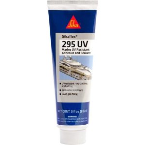 Sikaflex 295 UV polyurethane adhesive, Black, 3oz - 610587