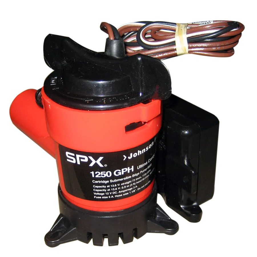 Johnson Pump 1250 GPH Ultima Combo Pump - 12V (08203-00)