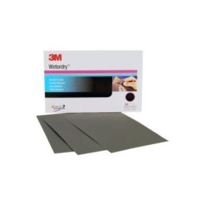 3M 9 x 5-1/2 1200 Wet/Dry Sandpaper - 02022
