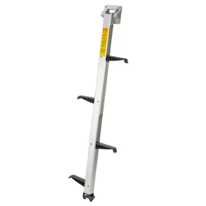 Whitecap Aluminum Faceplate Invisible Ladder - 4 Step Positive Transom (S-1764)