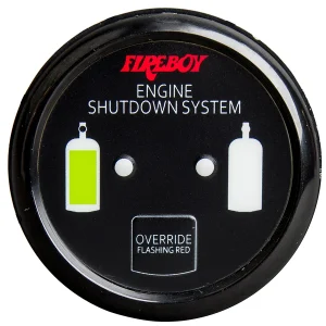 Fireboy-Xintex Engine Shutdown System Deluxe Helm Display (DU-RBH-20-R)